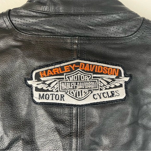 HARLEY DAVIDSON Leather Command Jacket by The Real Leather Company - Picture 8 of 11